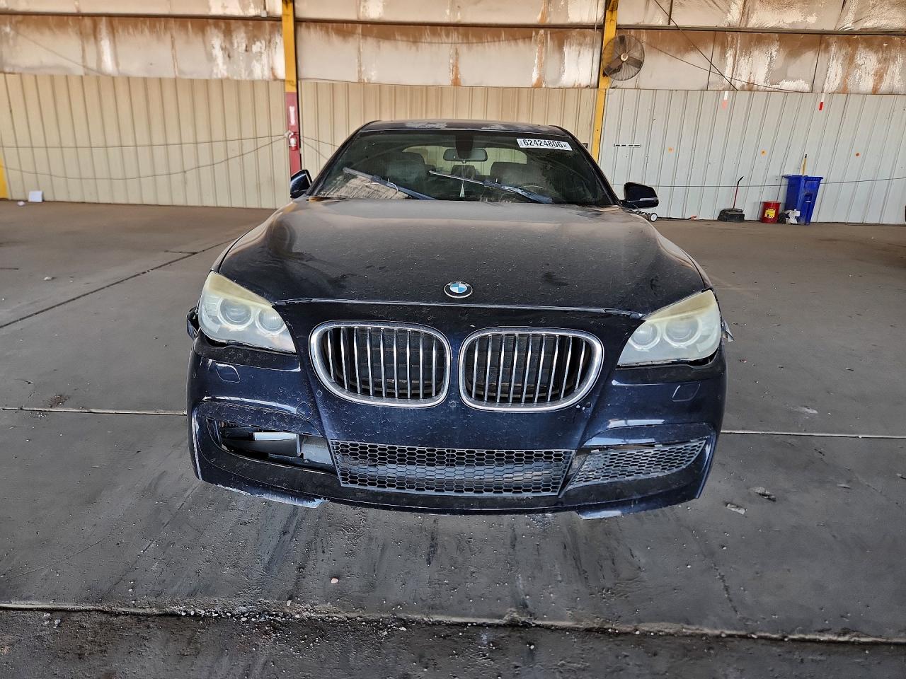 2015 Bmw 740 Li Black vin: WBAYE4C58FD139004