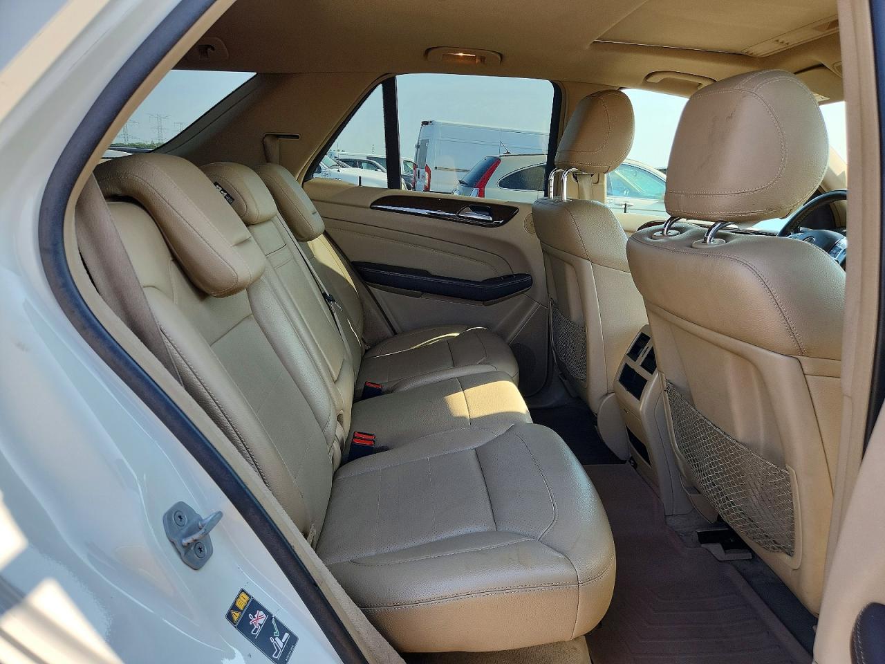 2013 Mercedes-benz Ml 350 4matic White vin: 4JGDA5HB8DA159684
