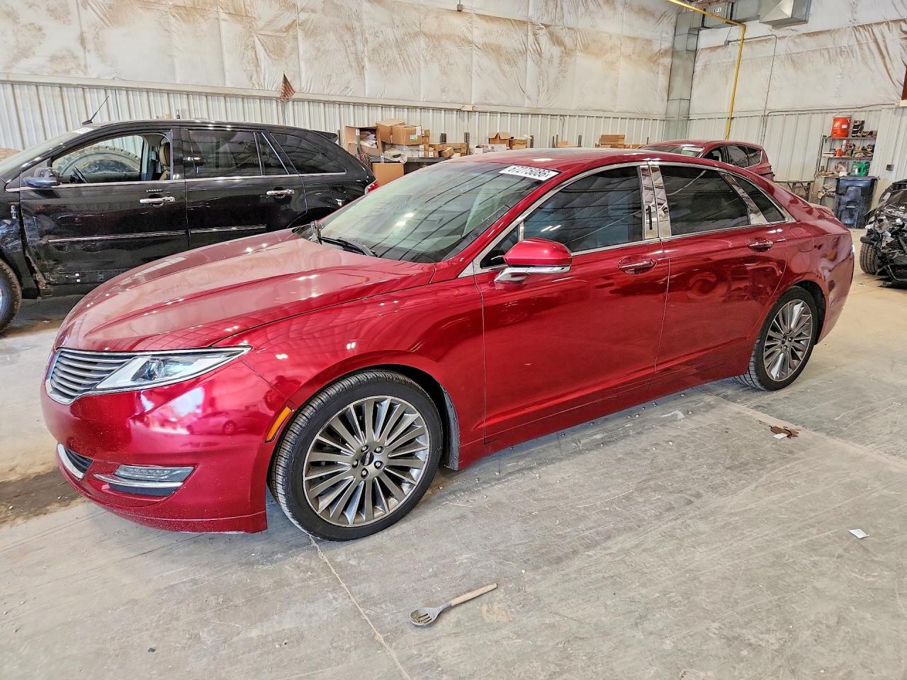 2013 Lincoln Mkz Red vin: 3LN6L2JK3DR822211