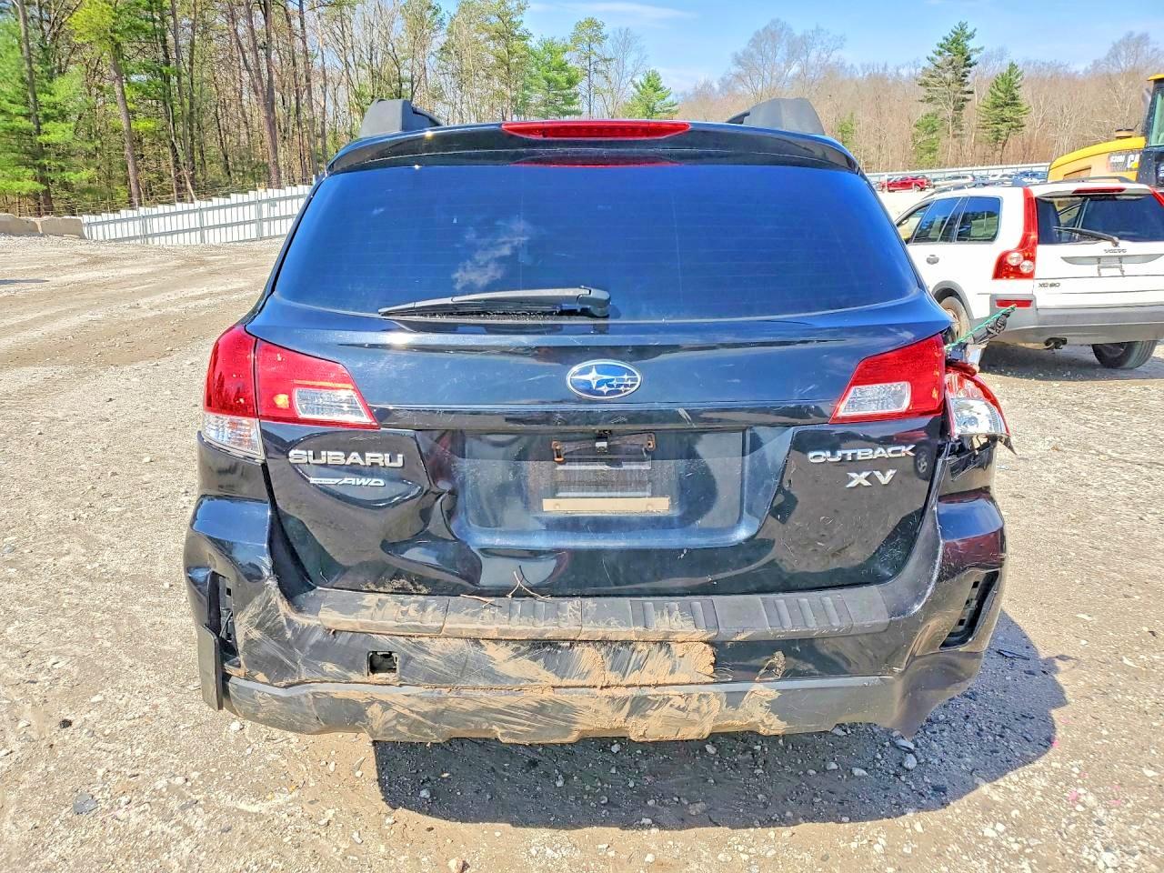 2011 Subaru Outback 2.5i Premium Black vin: 4S4BRBCC1B3415406