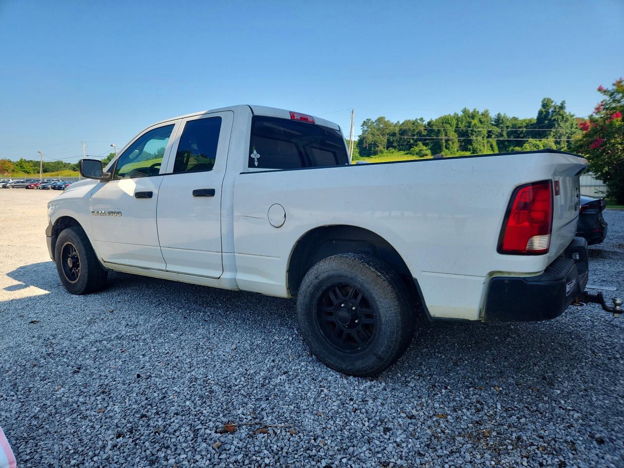 2012 Dodge Ram 1500 St White vin: 1C6RD7FP0CS324719