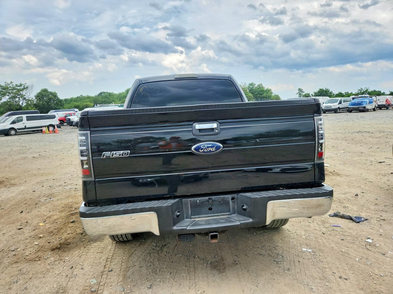 2009 Ford F150 Supercrew Black vin: 1FTPW14V19FA71162