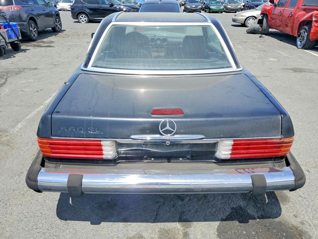 1989 Mercedes-benz 560 Sl Black vin: WDBBA48D9KA094430