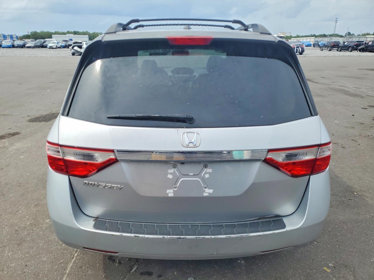 2012 Honda Odyssey Exl Silver vin: 5FNRL5H64CB036008