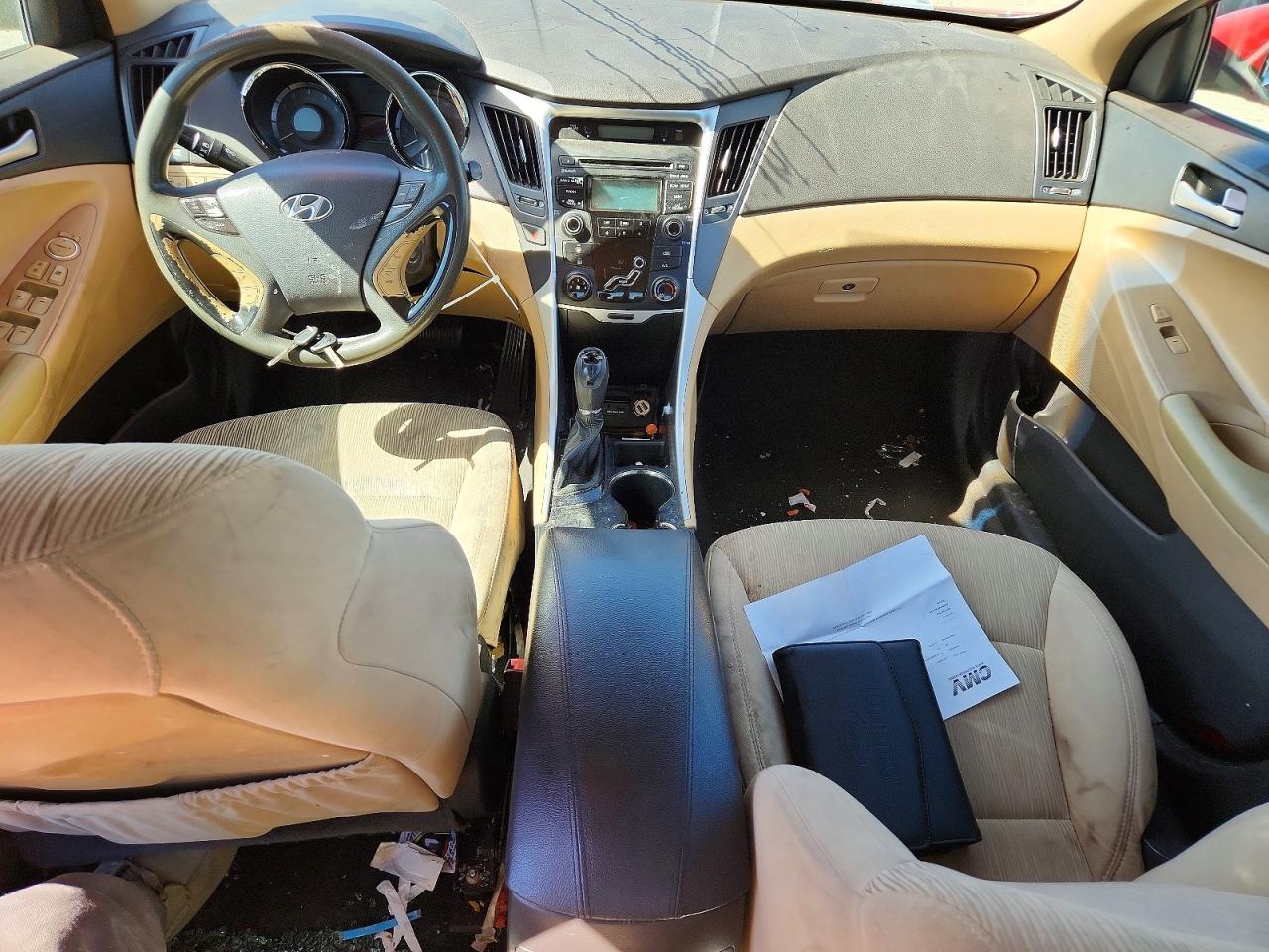 2013 Hyundai Sonata Gls Red vin: 5NPEB4AC1DH646429
