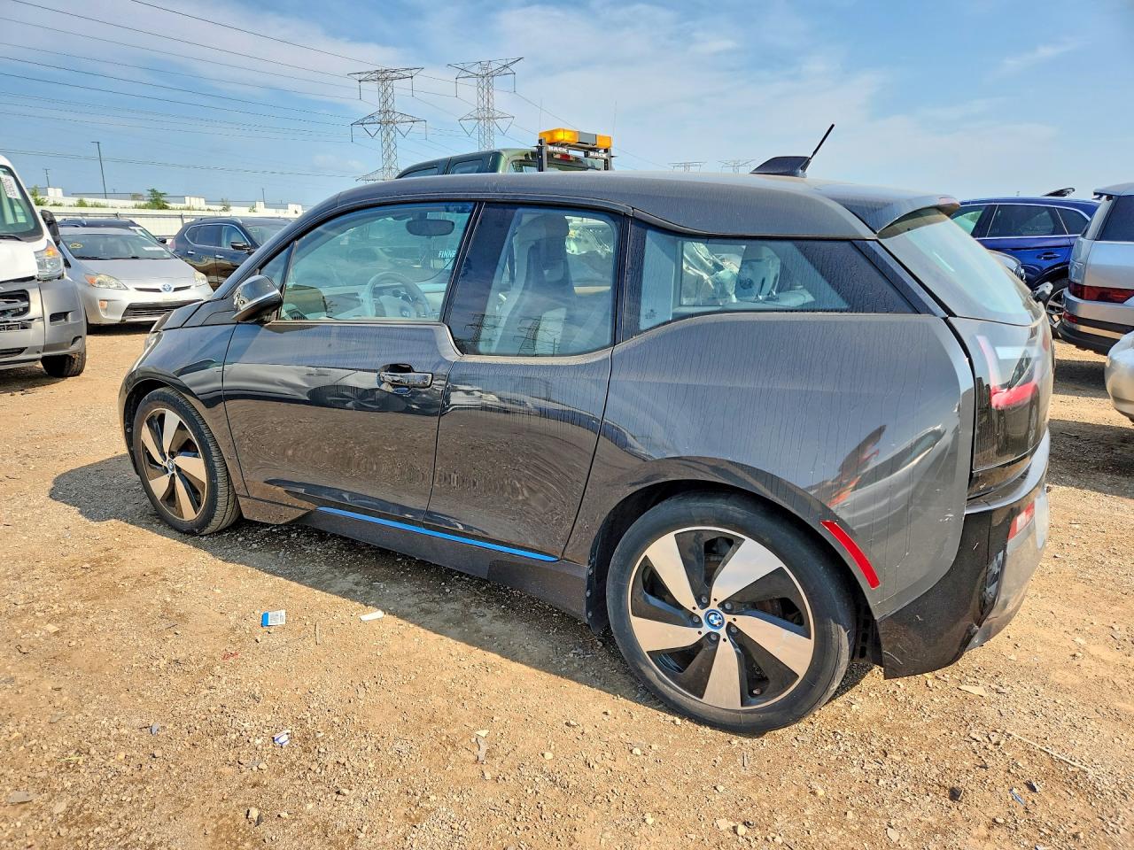 2014 Bmw I3 Rex Gray vin: WBY1Z4C59EV275559
