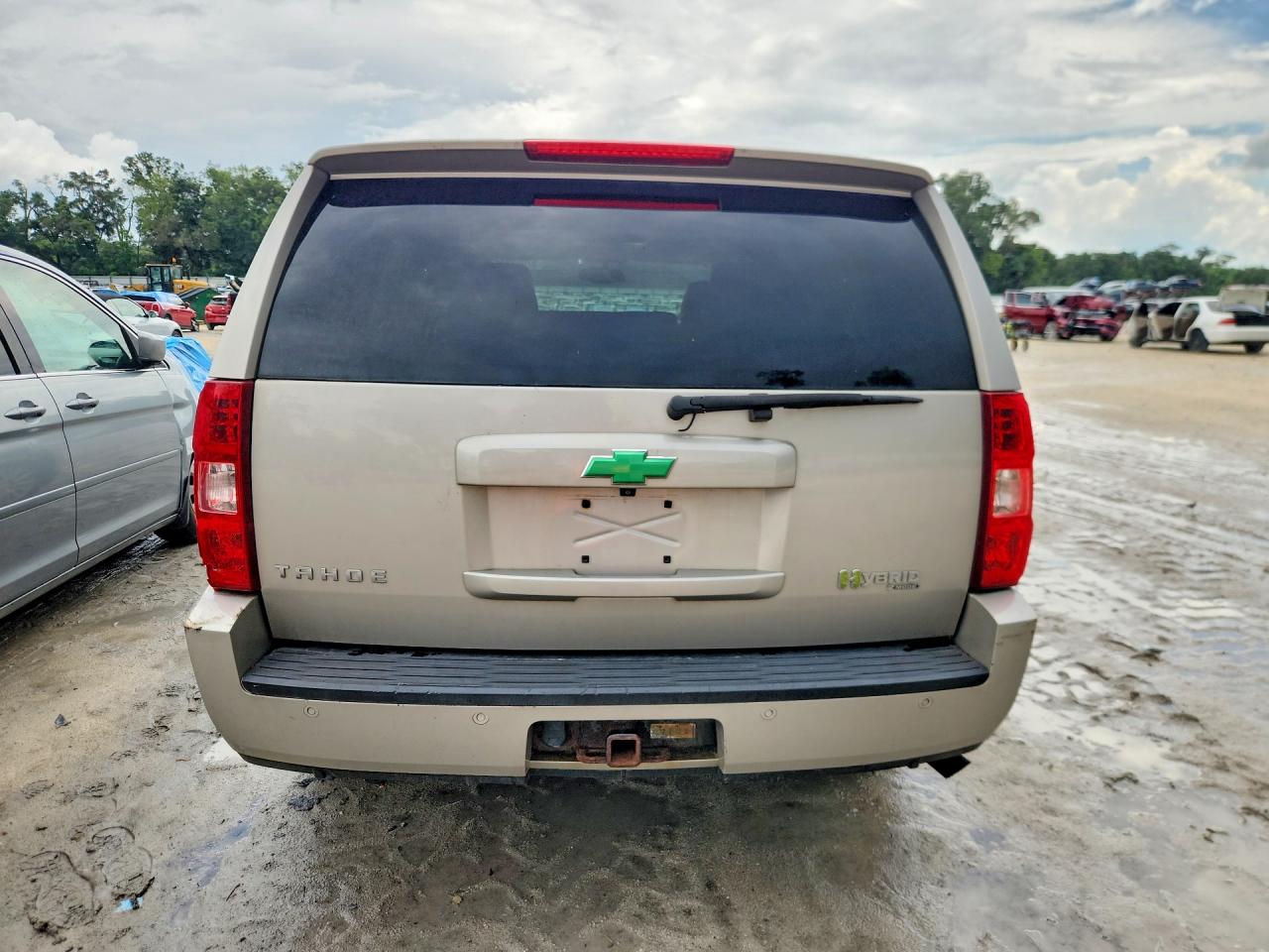 2009 Chevrolet Tahoe Hybrid Серебряный vin: 1GNFK13559R124900