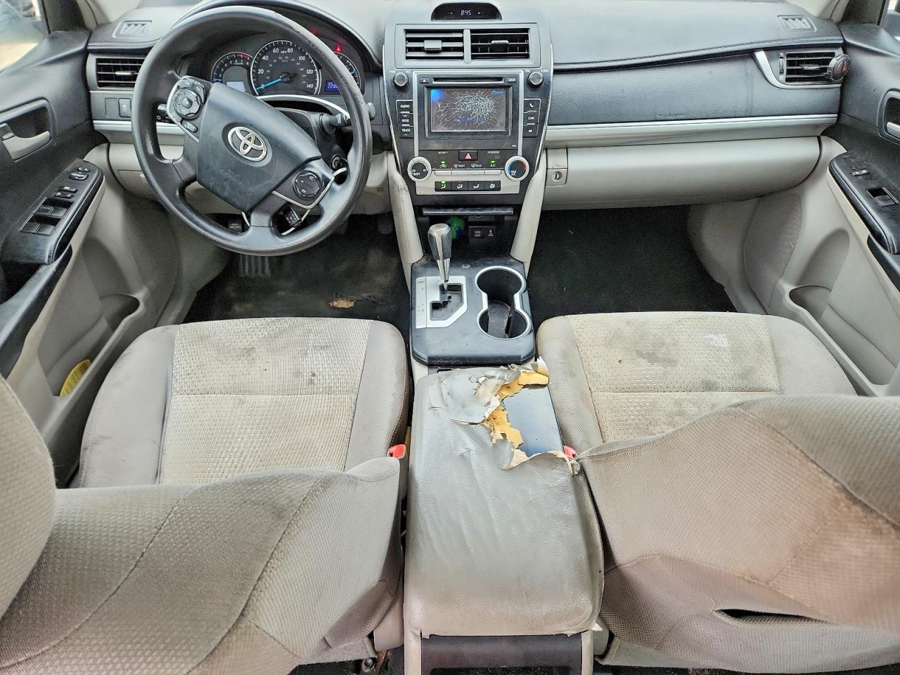 2012 Toyota Camry Le White vin: 4T1BF1FK4CU508941