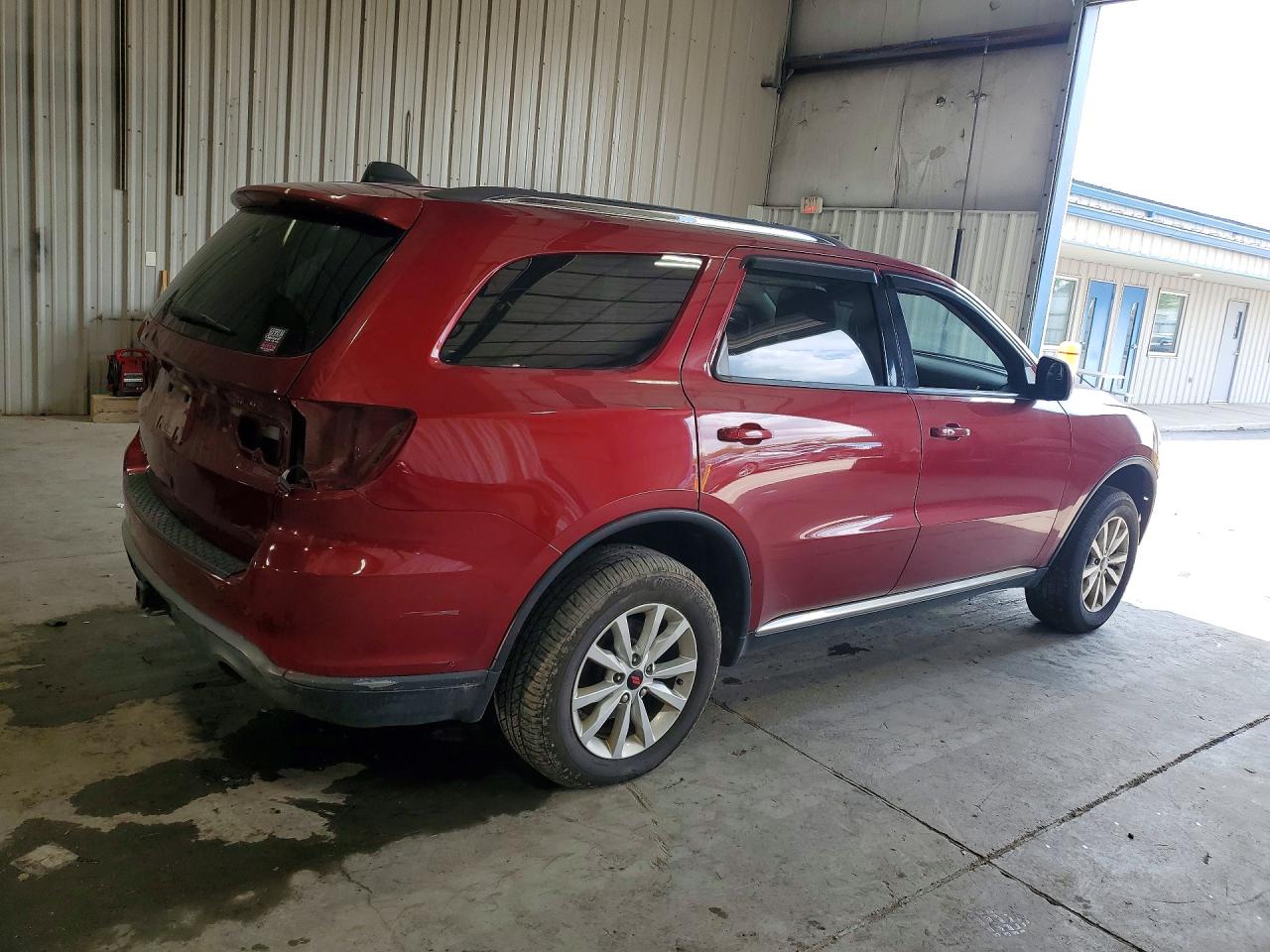 2014 Dodge Durango Sxt Red vin: 1C4RDJAG5EC562866
