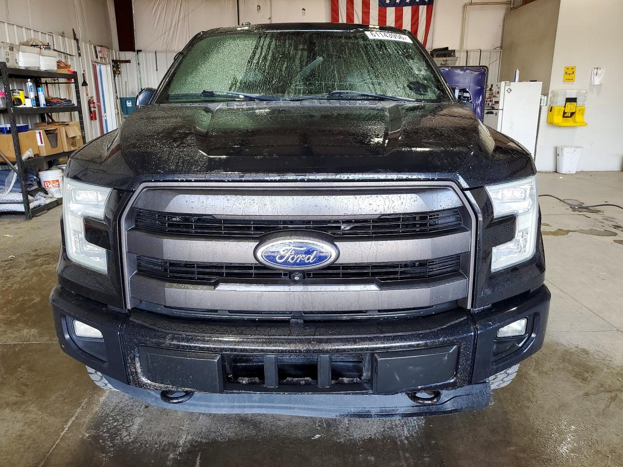 2015 Ford F150 Supercrew Black vin: 1FTEW1EG8FFA64292