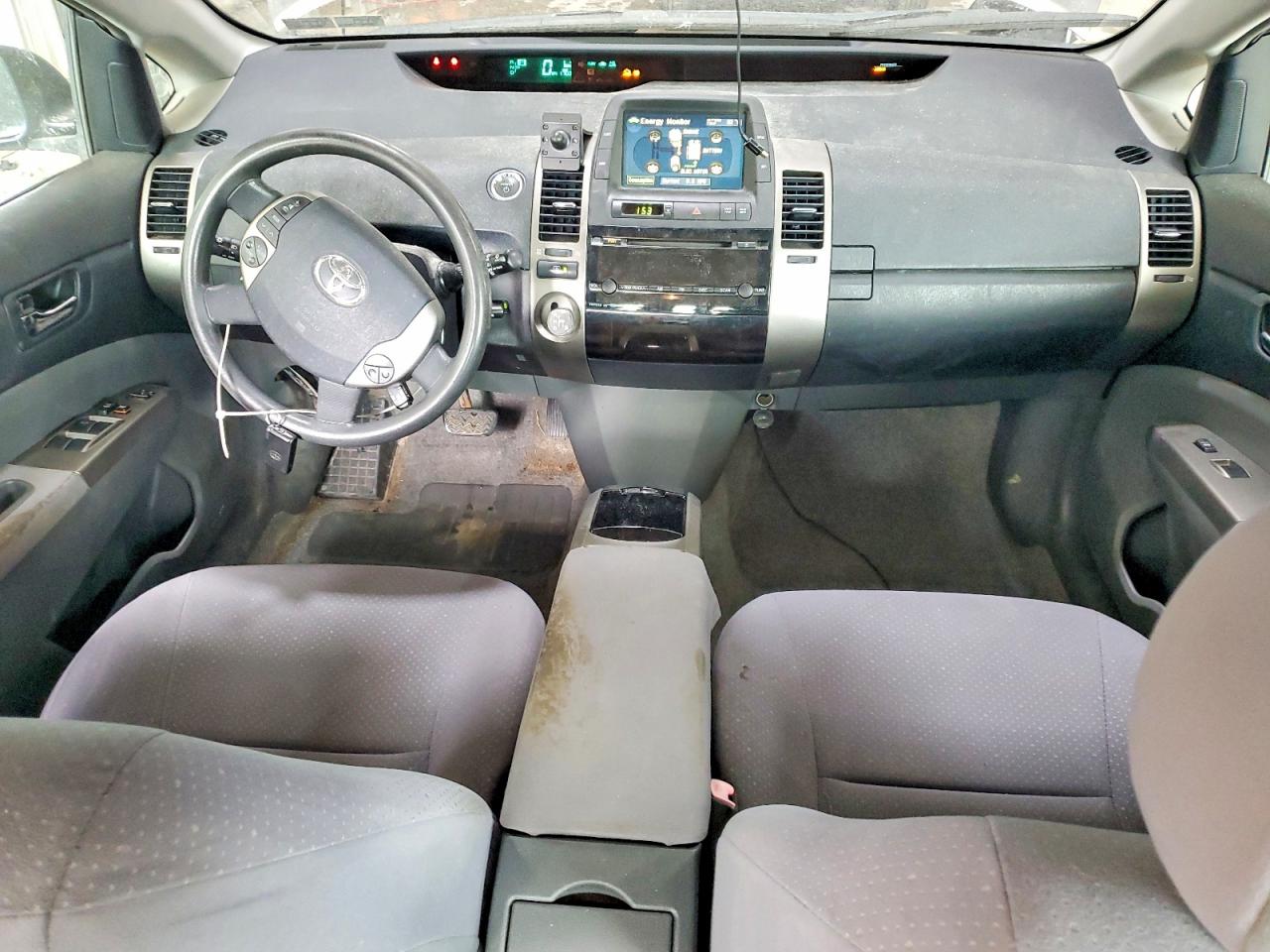 2007 Toyota Prius Base Серый vin: JTDKB20U673246142