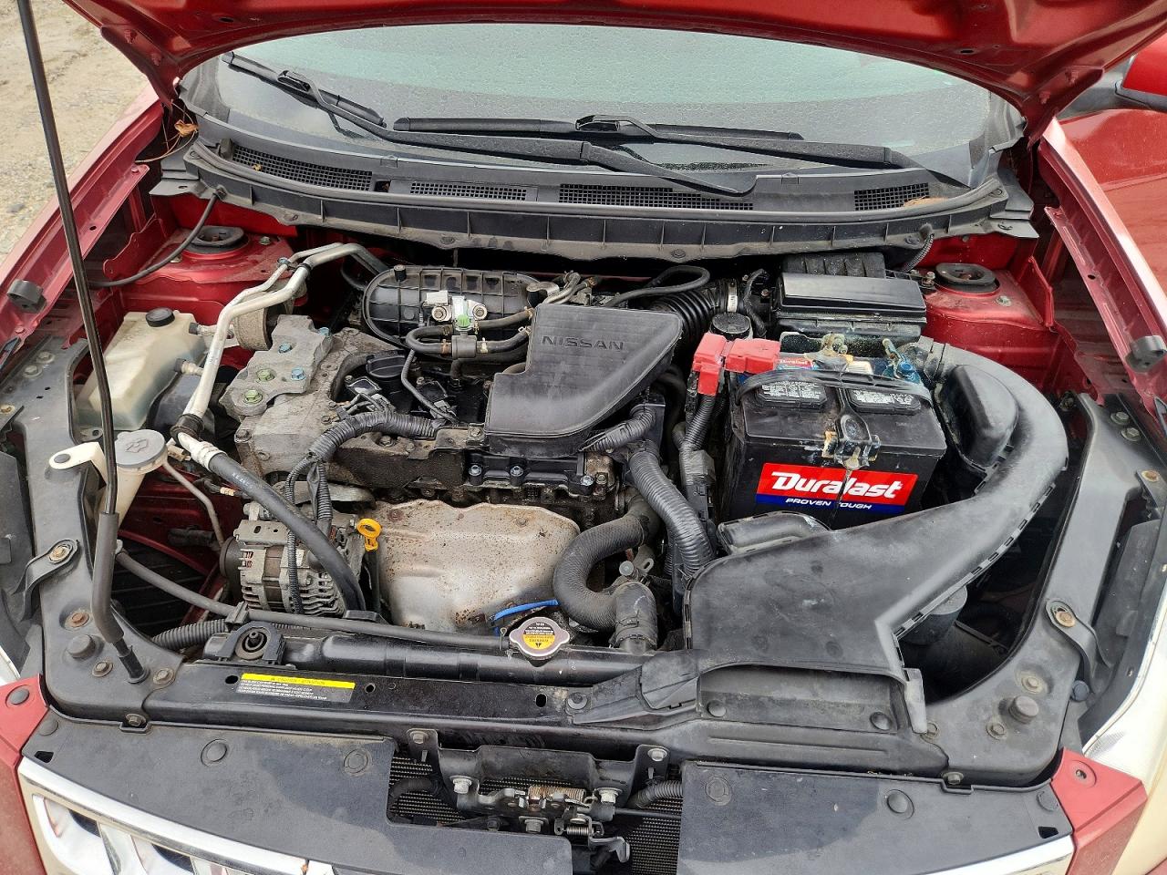2012 Nissan Rogue Красный vin: JN8AS5MV4CW369189