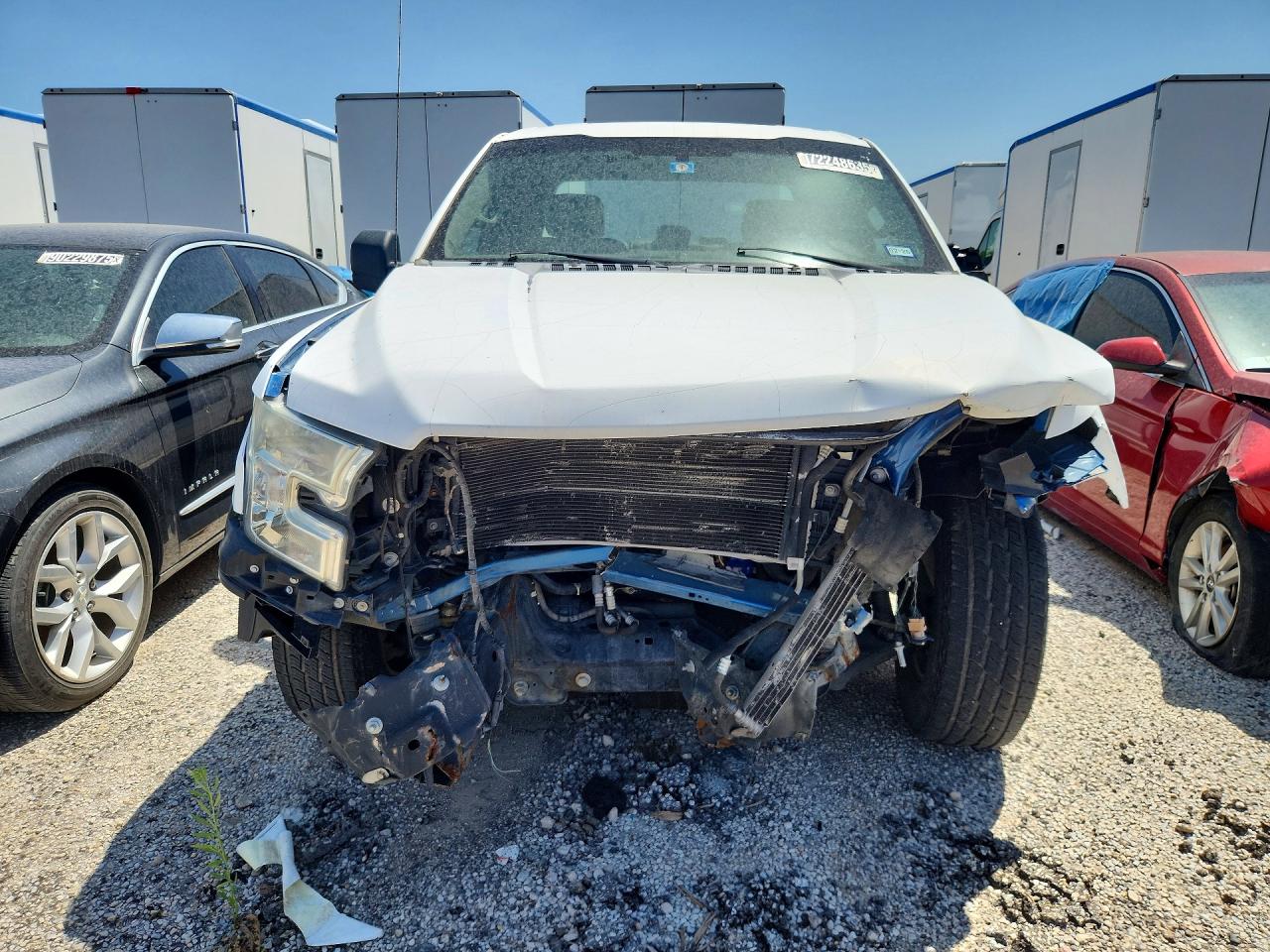 2015 Ford F150 Super Cab Blue vin: 1FTEX1C87FKD85188
