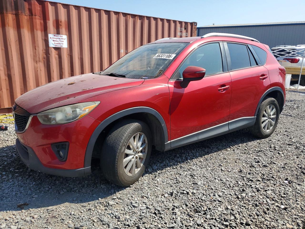 2015 Mazda Cx-5 Touring Красный vin: JM3KE2CY2F0485040