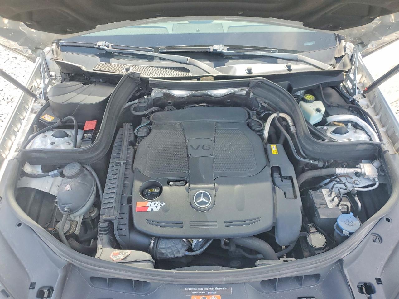 2014 Mercedes-benz Glk 350 Silver vin: WDCGG5HB0EG188721