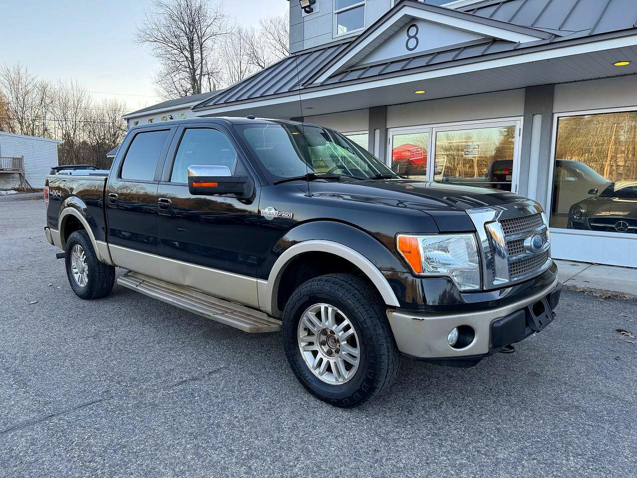 2009 Ford F150 Supercrew Black vin: 1FTPW14V79KA97711