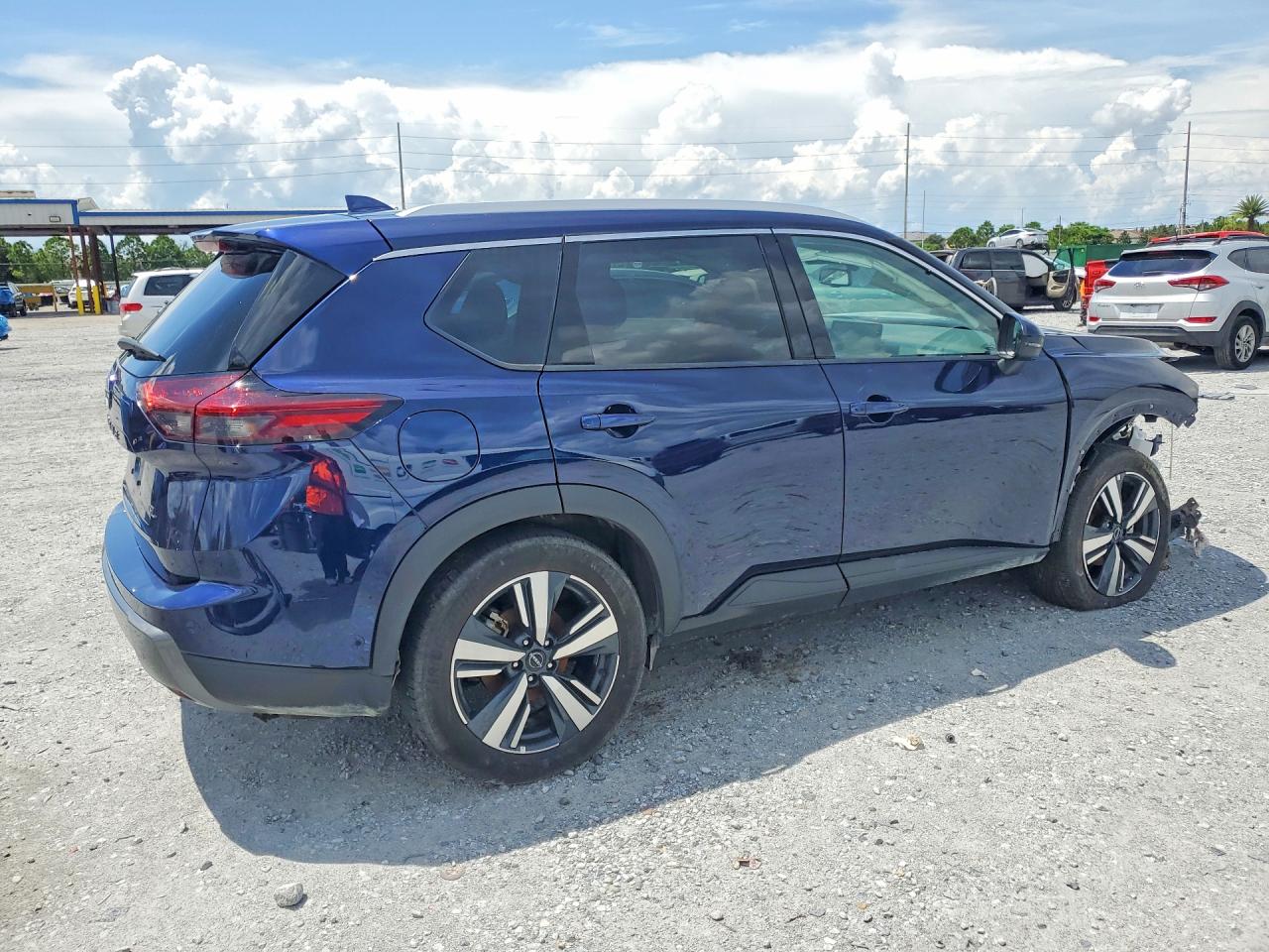 2026 Nissan Rogue Sl Blue vin: 5N1BT3CA6TC687652