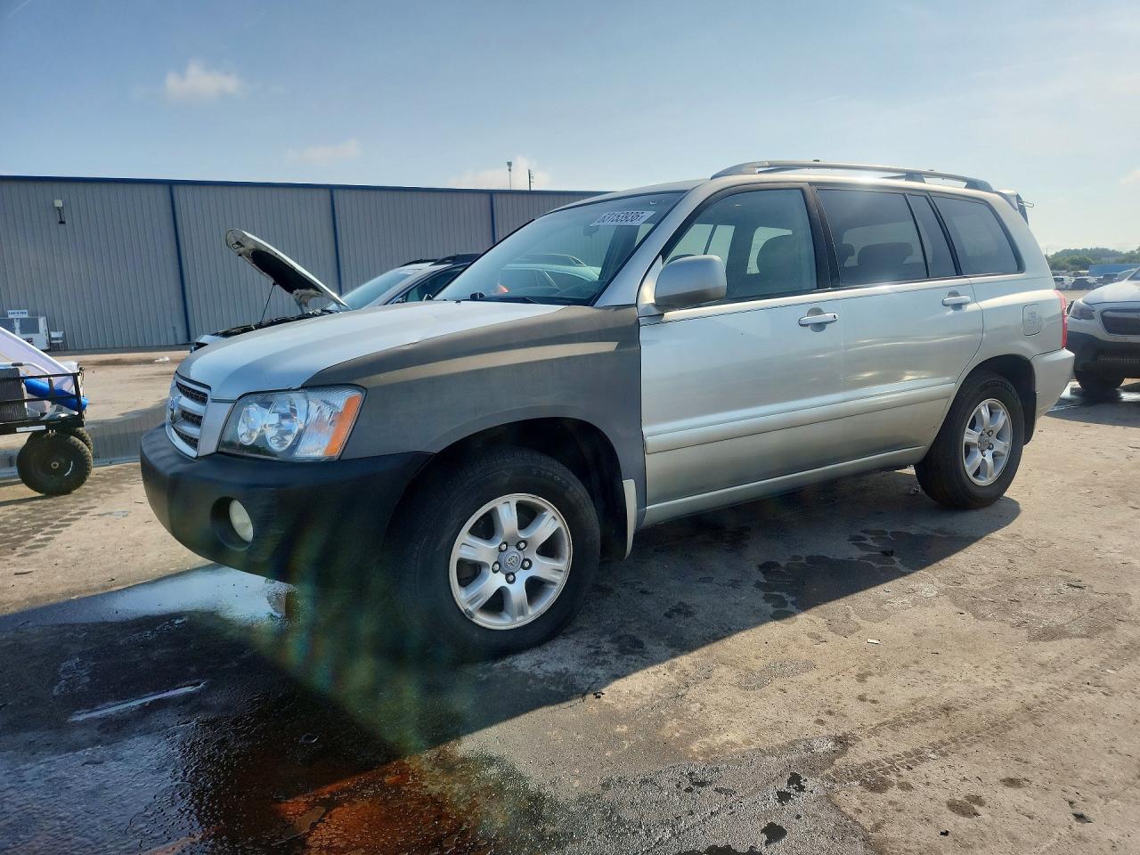 2003 Toyota Highlander Limited Gray vin: JTEGF21A930092273