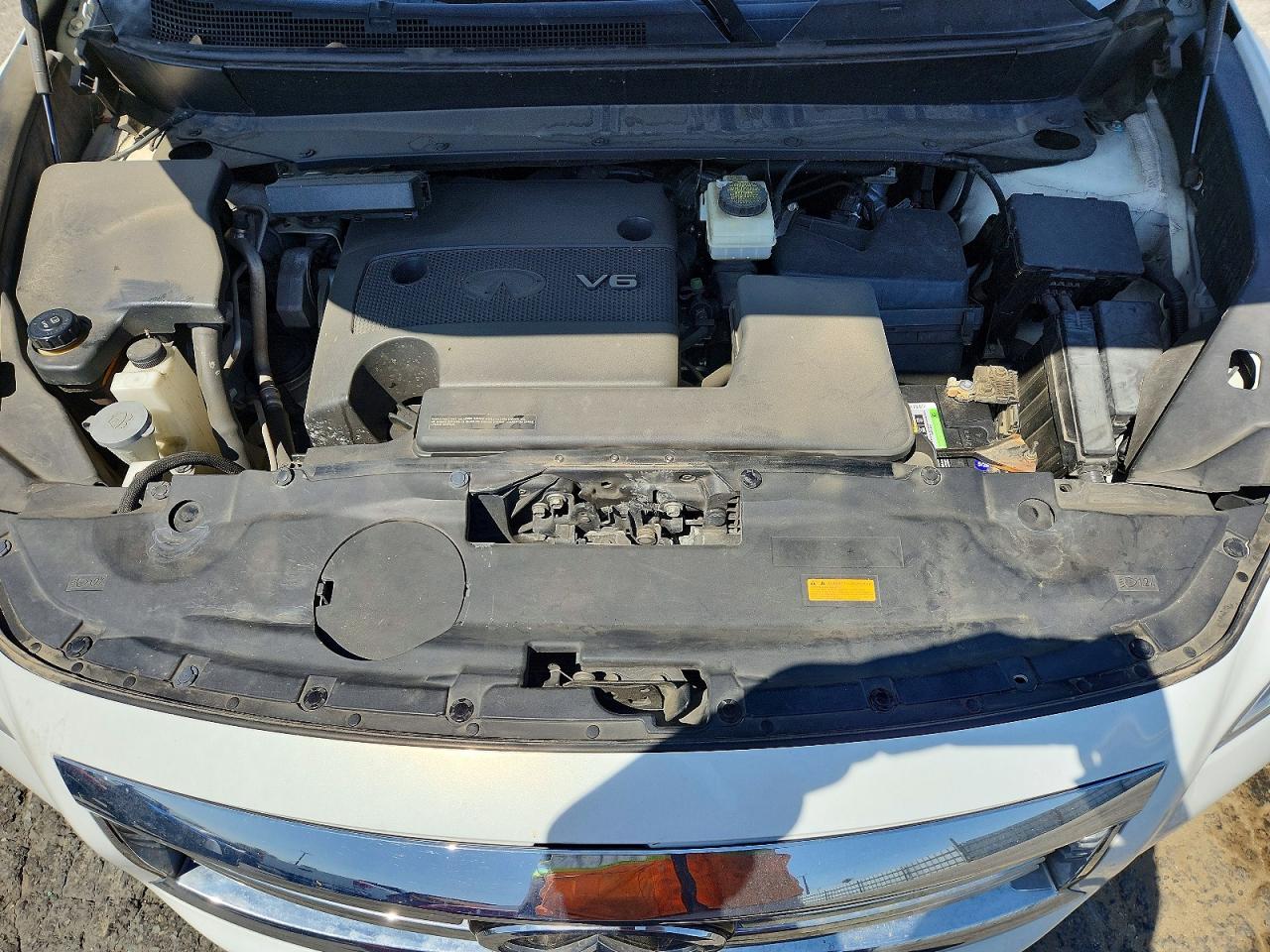 2014 Infiniti Qx60 Base White vin: 5N1AL0MM8EC514219