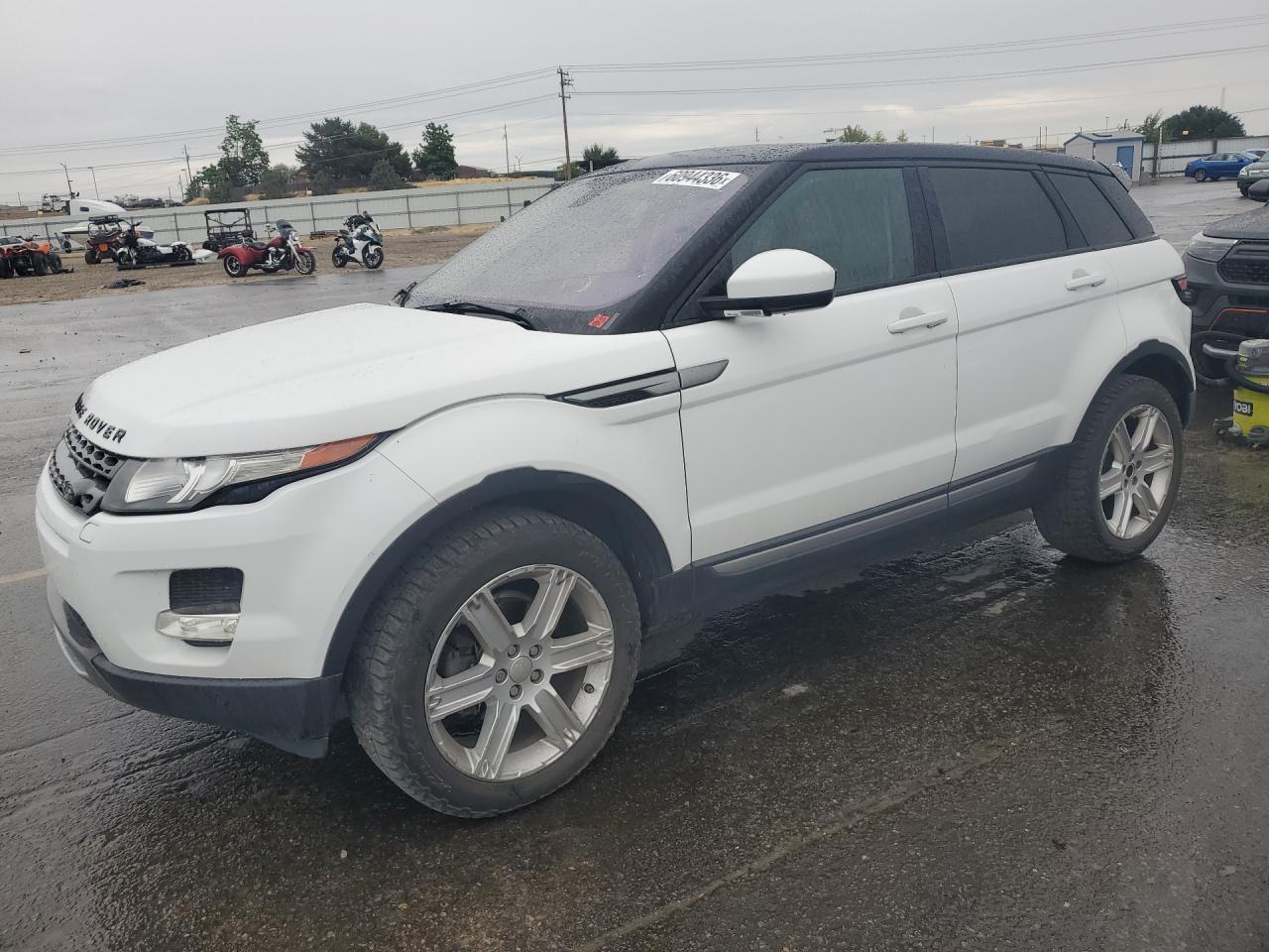 2015 Land Rover Range Rover Evoque Pure Plus White vin: SALVP2BG1FH977500
