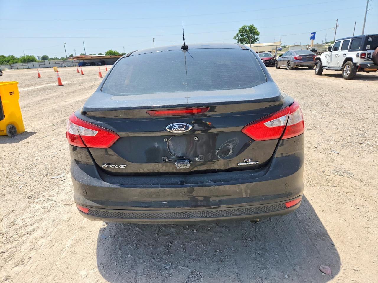 2012 Ford Focus Se Черный vin: 1FAHP3F23CL449156