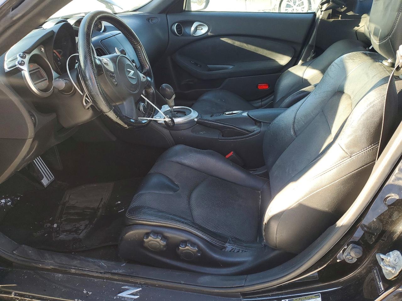 2012 Nissan 370z Base Black vin: JN1AZ4EH0CM563145