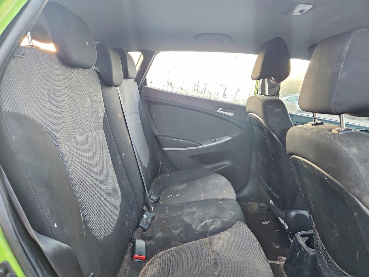 2014 Hyundai Accent Gs Green vin: KMHCT5AE7EU193495