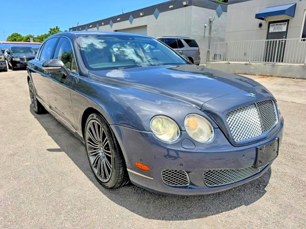 2013 Bentley Continental Flying Spur Speed Gray vin: SCBBP9ZA4DC081659