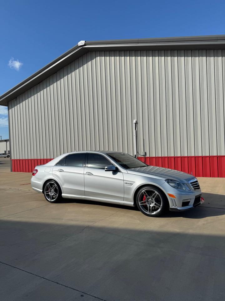 2012 Mercedes-benz E 63 Amg Silver vin: WDDHF7EB9CA473470