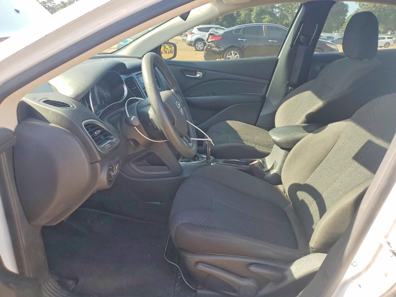 2015 Dodge Dart Se White vin: 1C3CDFAA7FD101974