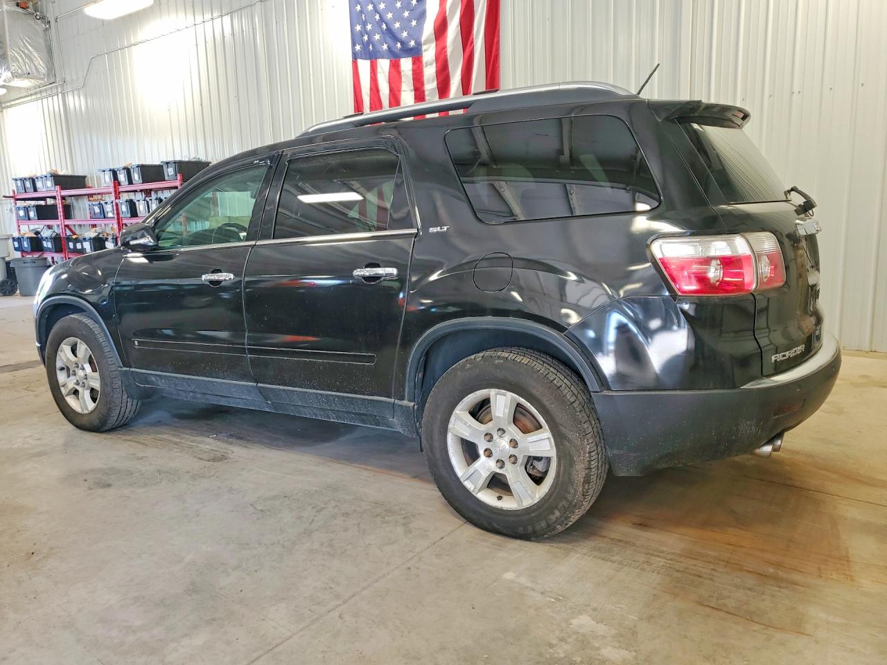 2009 Gmc Acadia Slt-1 Black vin: 1GKEV23DX9J216502