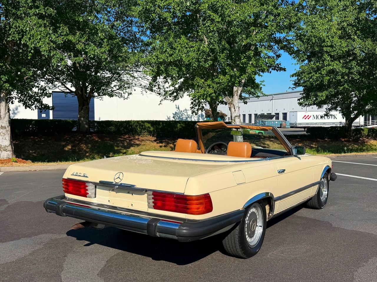1980 Mercedes-benz 450 Sl Cream vin: WDB10704412063683