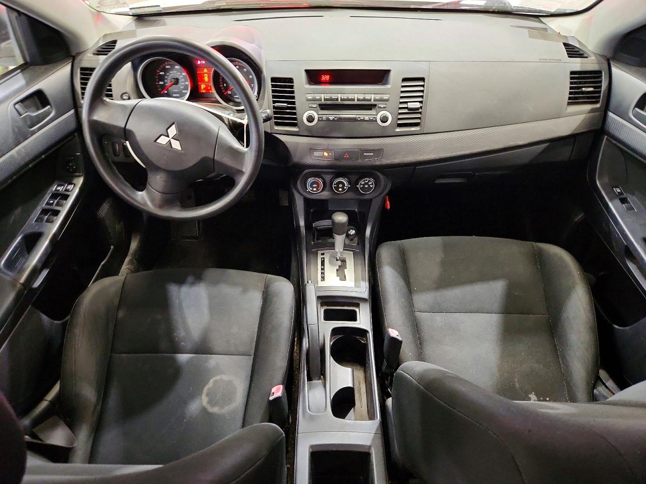 2009 Mitsubishi Lancer De White vin: JA3AU16U39U002385