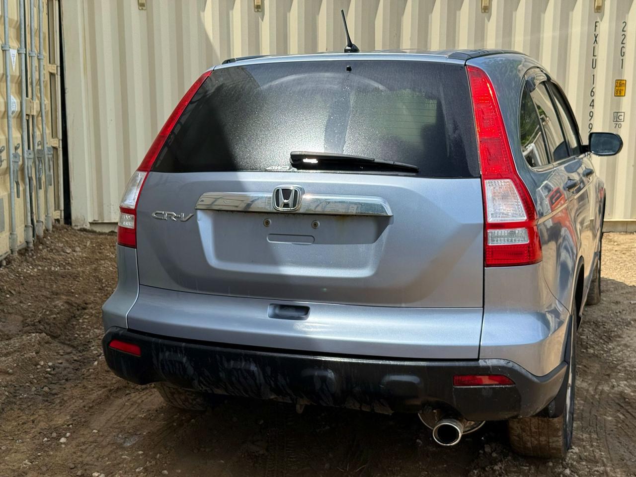 2008 Honda Cr-v Ex Gray vin: 5J6RE48518L043959