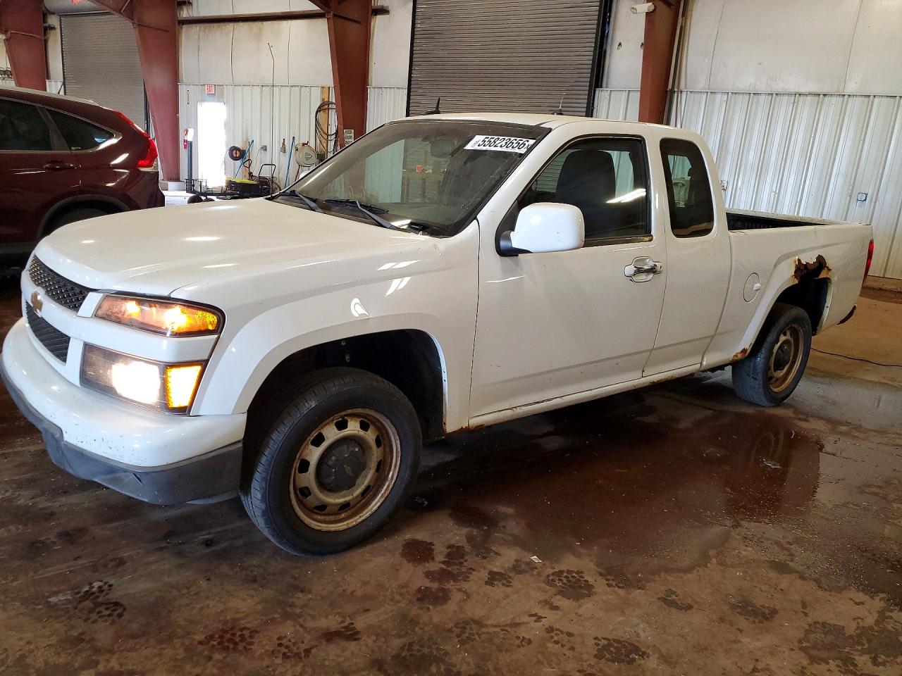 2012 Chevrolet Colorado White vin: 1GCESBF93C8151261