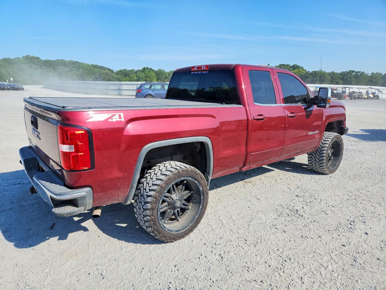 2014 Gmc Sierra K1500 Sle Red vin: 1GTV2UECXEZ261472