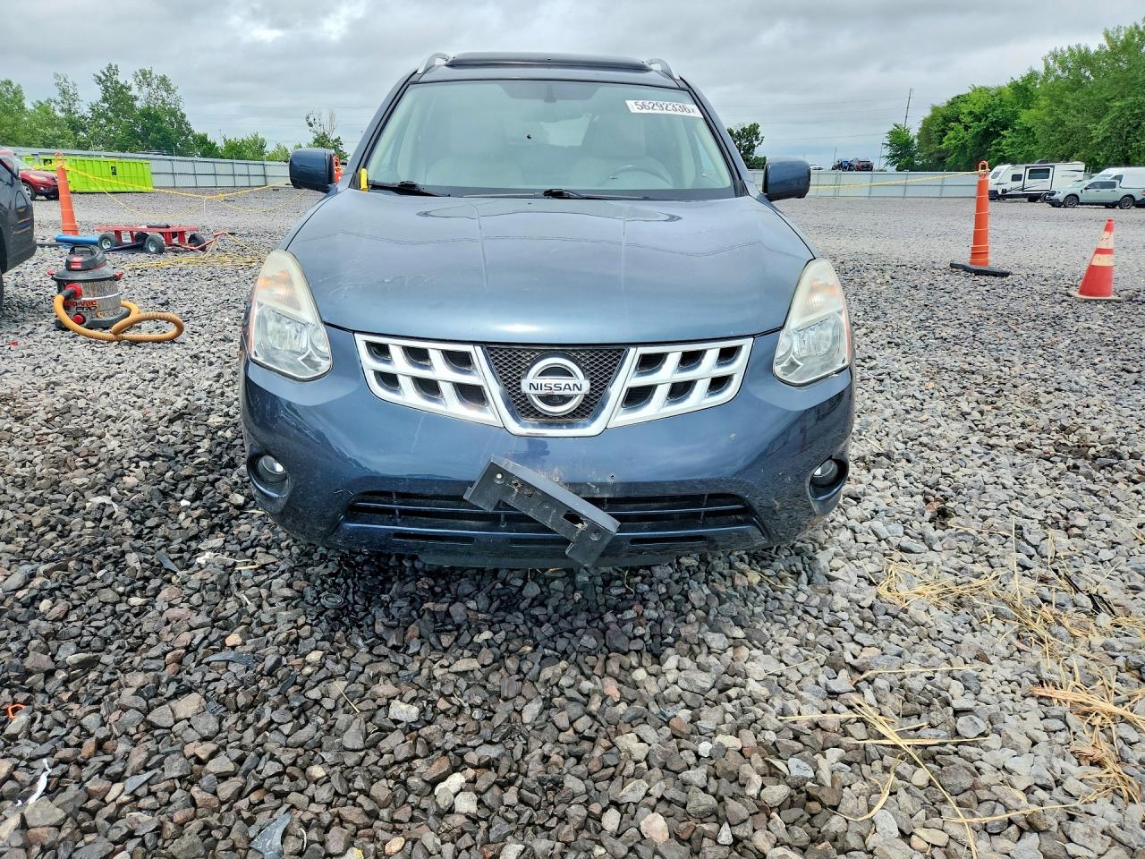 2012 Nissan Rogue S Blue vin: JN8AS5MV4CW354983