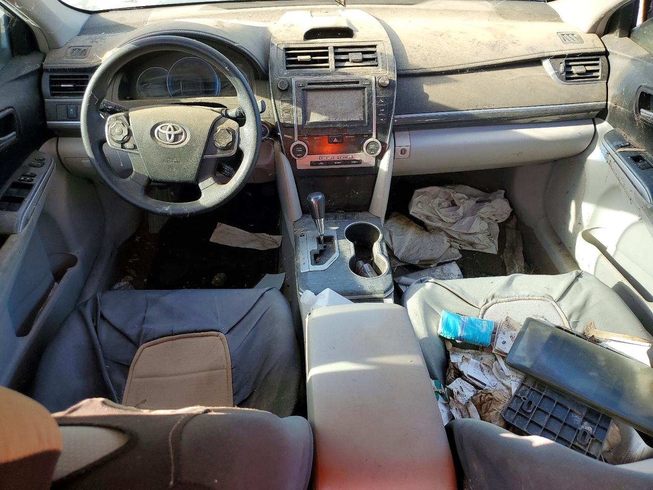 2013 Toyota Camry Hybrid Le Gray vin: 4T1BD1FK2DU096445