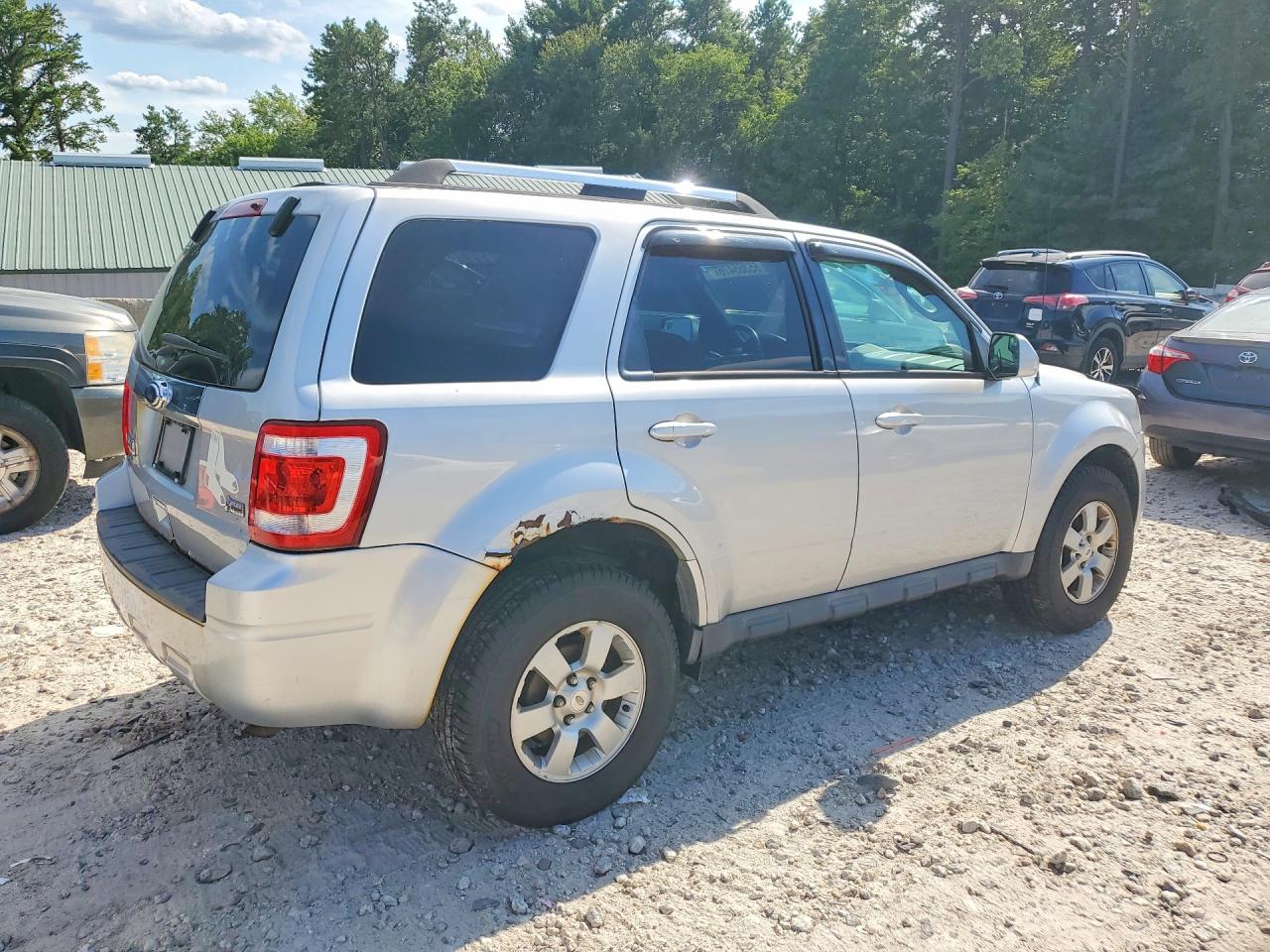 2012 Ford Escape Limited Silver vin: 1FMCU9EG2CKB34864