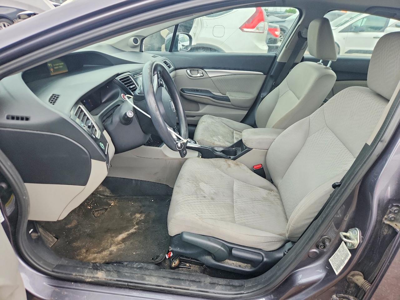 2014 Honda Civic Ex Gray vin: 19XFB2F87EE005935