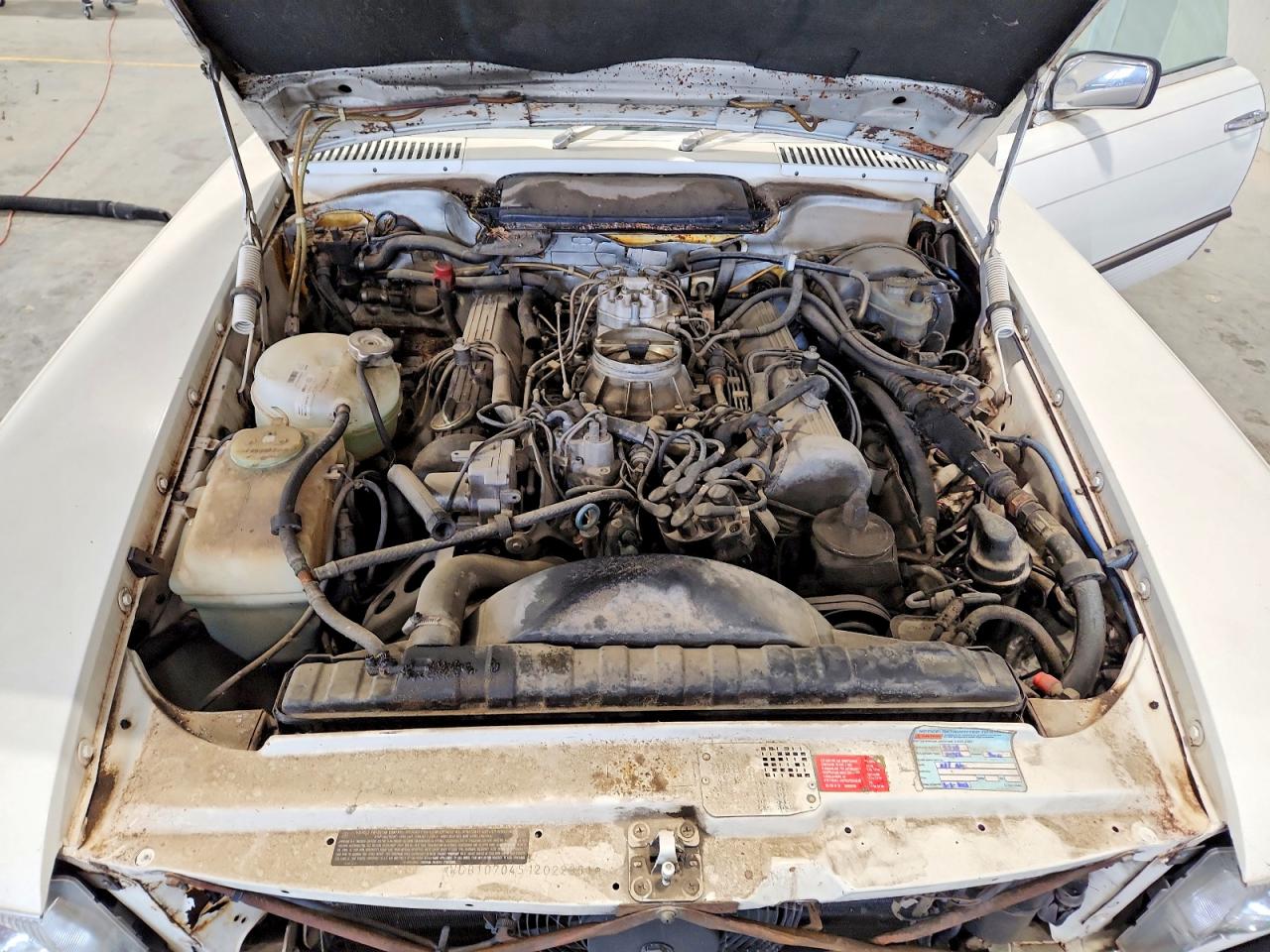 1983 Mercedes-benz 380 Sl White vin: WDBBA45A9DB022361