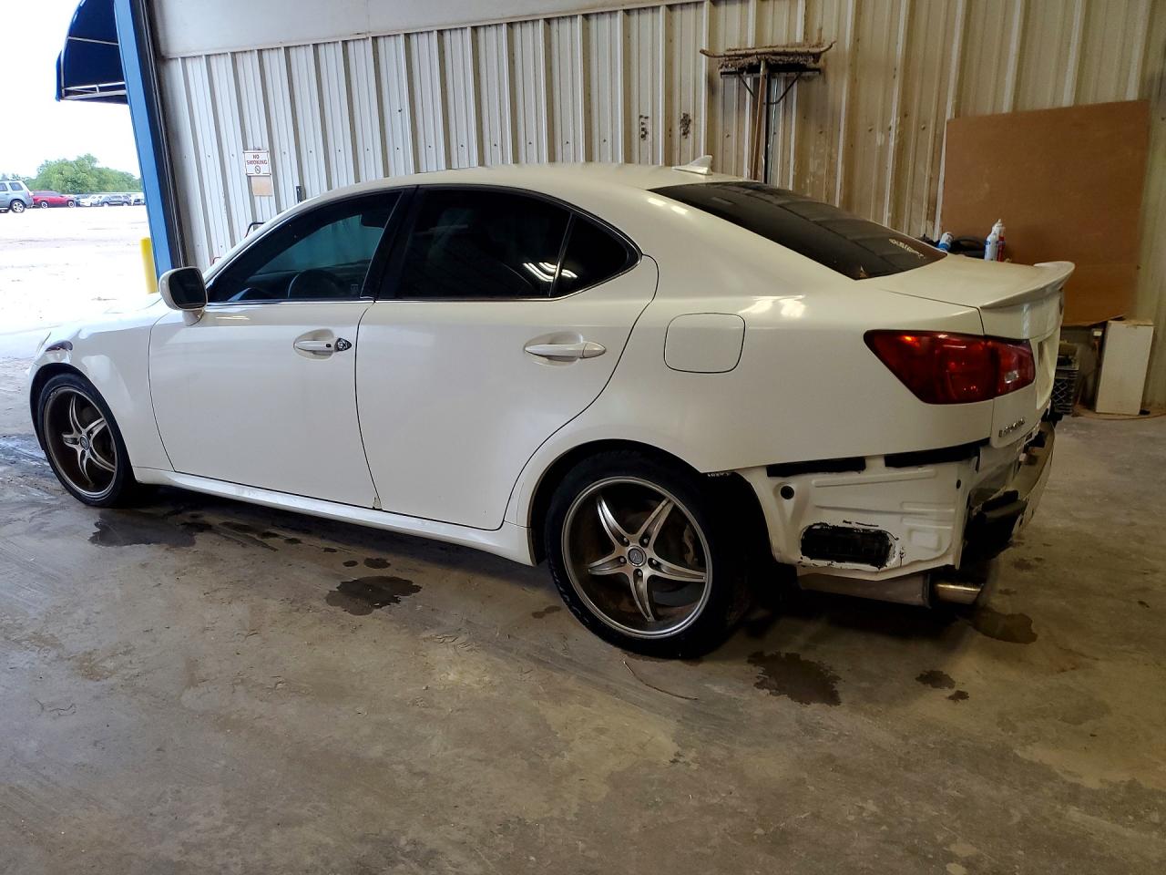 2008 Lexus Is 250 White vin: JTHBK262685080537