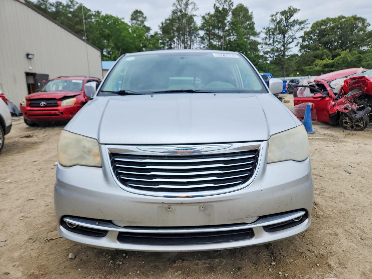2011 Chrysler Town & Country Touring Серебряный vin: 2A4RR5DG8BR768359