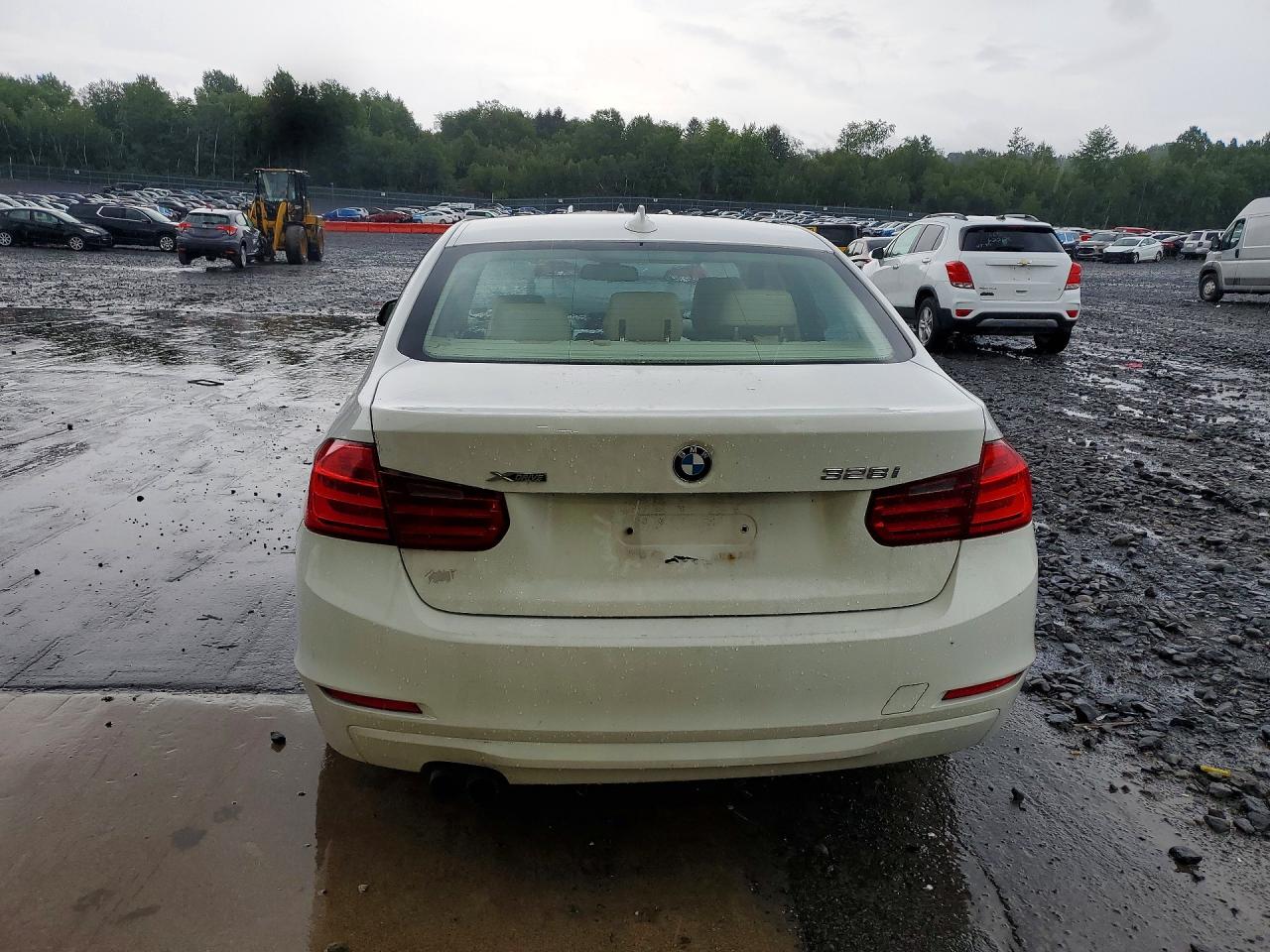 2013 Bmw 328 Xi Sulev White vin: WBA3B5C50DF592396