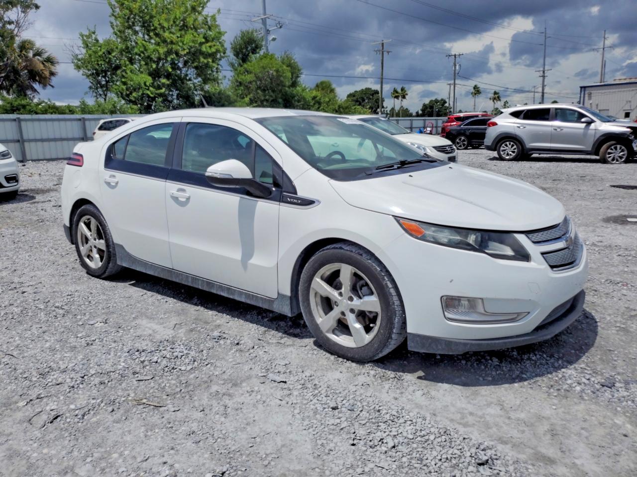 2014 Chevrolet Volt White vin: 1G1RF6E42EU139253