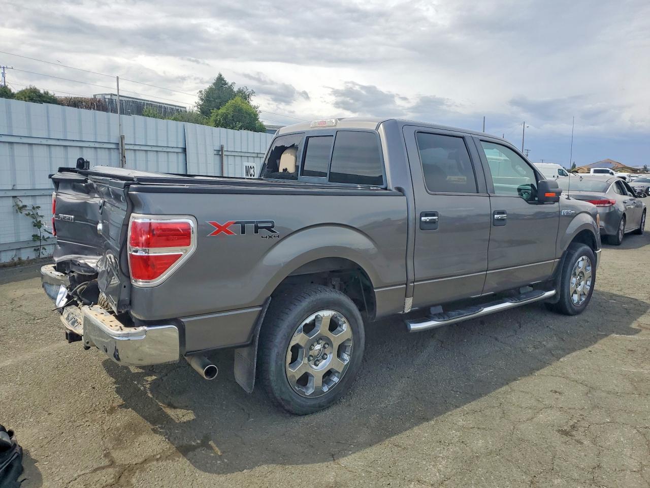 2010 Ford F150 Supercrew Gray vin: 1FTFW1EV0AFA99355