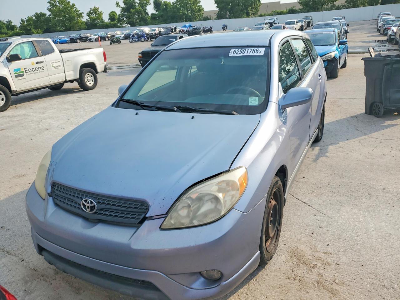2007 Toyota Matrix Xr Blue vin: 2T1KR32EX7C643707