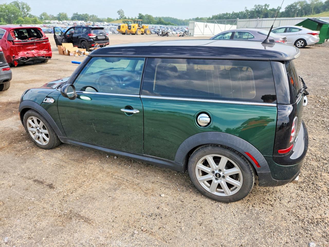 2014 Mini Cooper S Clubman Green vin: WMWZG3C54ETY33458