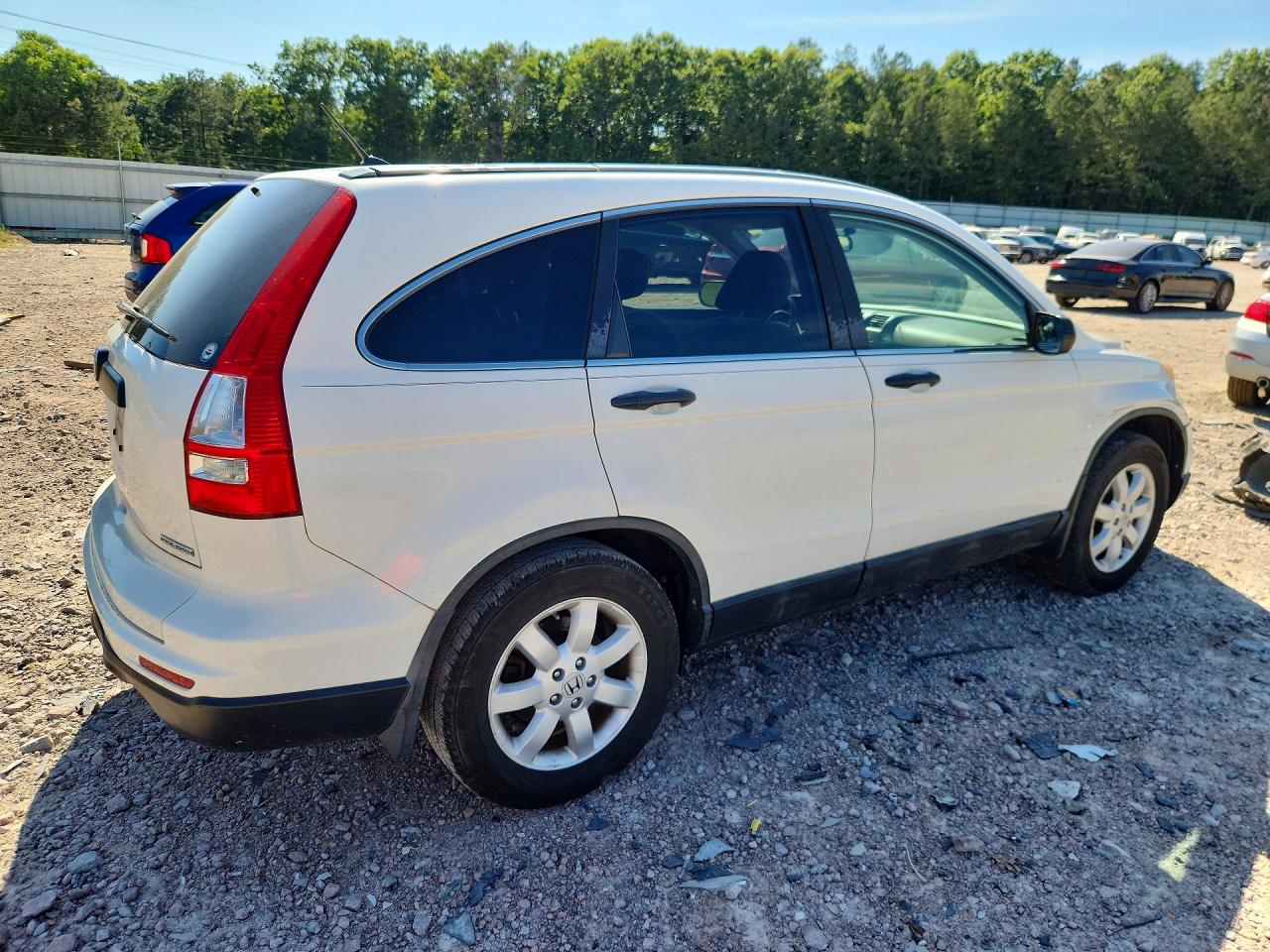 2011 Honda Cr-v Se White vin: 5J6RE3H41BL058471