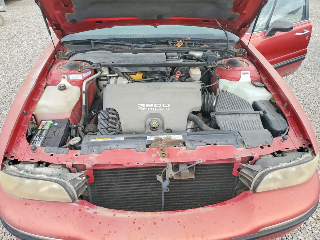 1999 Buick Lesabre Custom Red vin: 1G4HP52K3XH476566